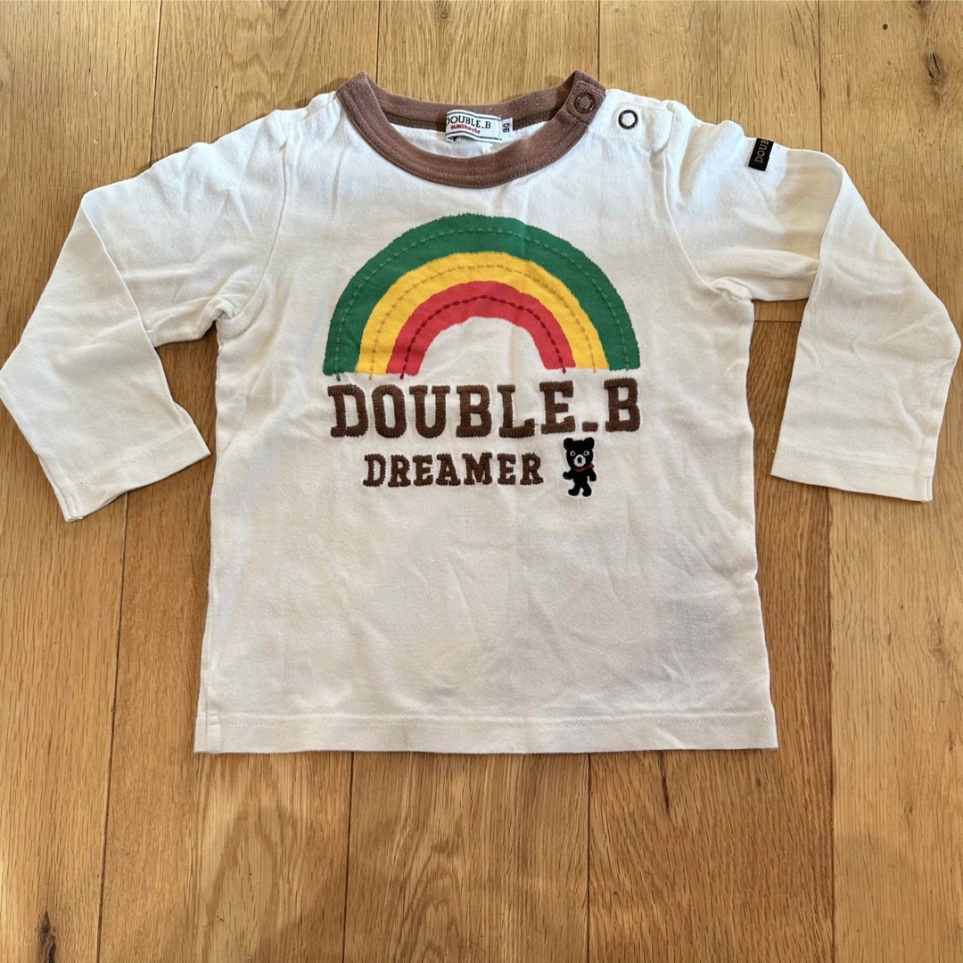 DOUBLE.B(ダブルビー)のダブルビー　90 キッズ/ベビー/マタニティのキッズ服男の子用(90cm~)(Tシャツ/カットソー)の商品写真