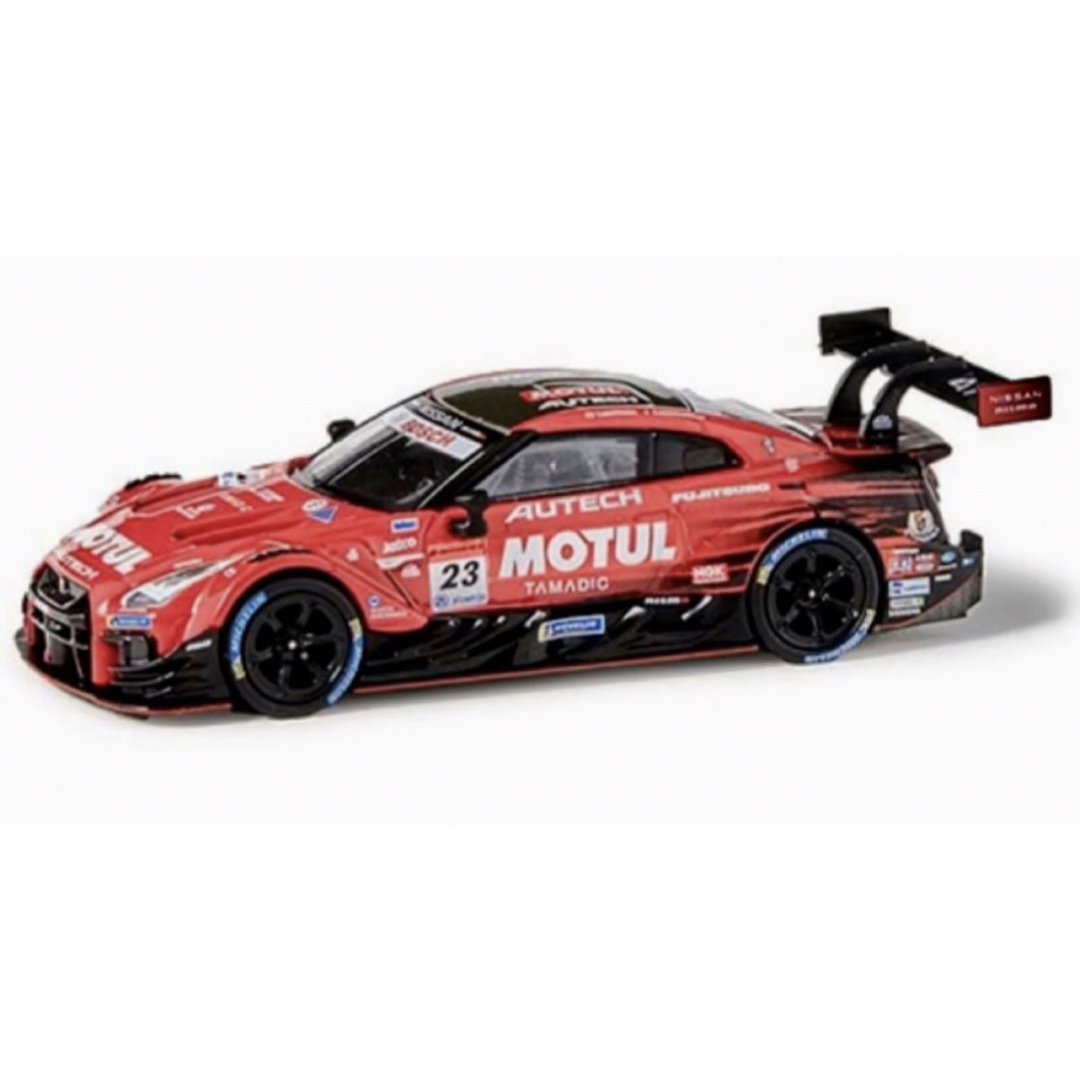 日産(ニッサン)のMINIGT 1/64 MOTUL AUTECH GT-R GT500 2021 エンタメ/ホビーのおもちゃ/ぬいぐるみ(ミニカー)の商品写真