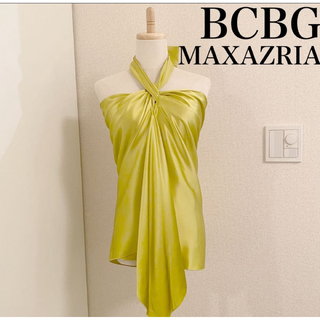 ビーシービージーマックスアズリア(BCBGMAXAZRIA)のブラウス シルク　スカート　リゾート　トップス　BCBG レディース　ボトム　(シャツ/ブラウス(半袖/袖なし))
