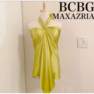 ビーシービージーマックスアズリア(BCBGMAXAZRIA)のブラウス シルク　スカート　リゾート　トップス　BCBG レディース　ボトム　(シャツ/ブラウス(半袖/袖なし))