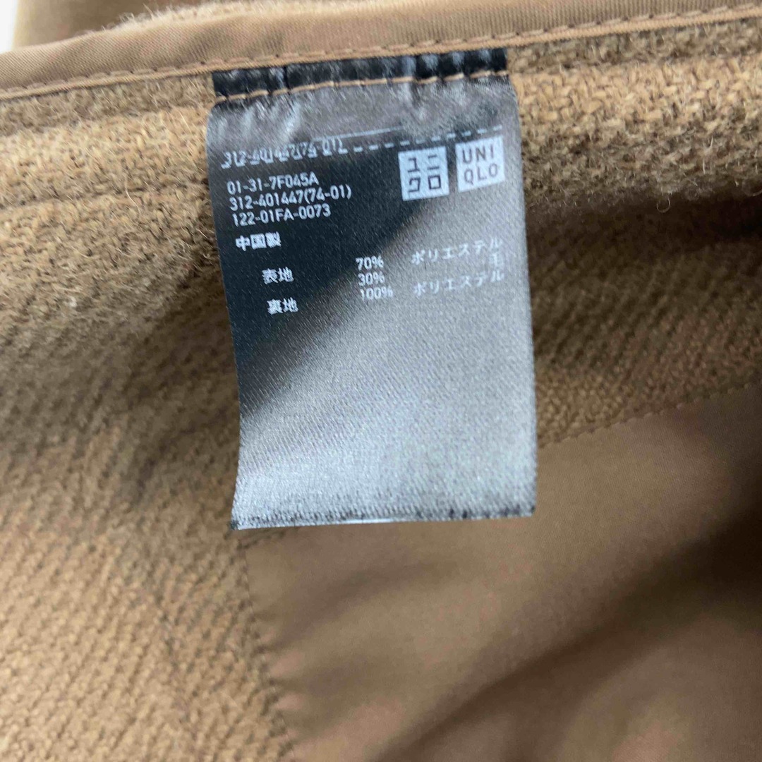 UNIQLO(ユニクロ)のUNIQLO メンズ ユニクロ ダッフルコート　茶色 メンズのジャケット/アウター(ダッフルコート)の商品写真