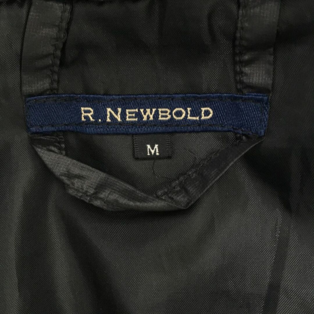 R.NEWBOLD(アールニューボールド)のアールニューボールド ナイロン 中綿ジャケット M ブラック R.NEWBOLD メンズ 古着 【240213】 メンズのジャケット/アウター(ダウンジャケット)の商品写真