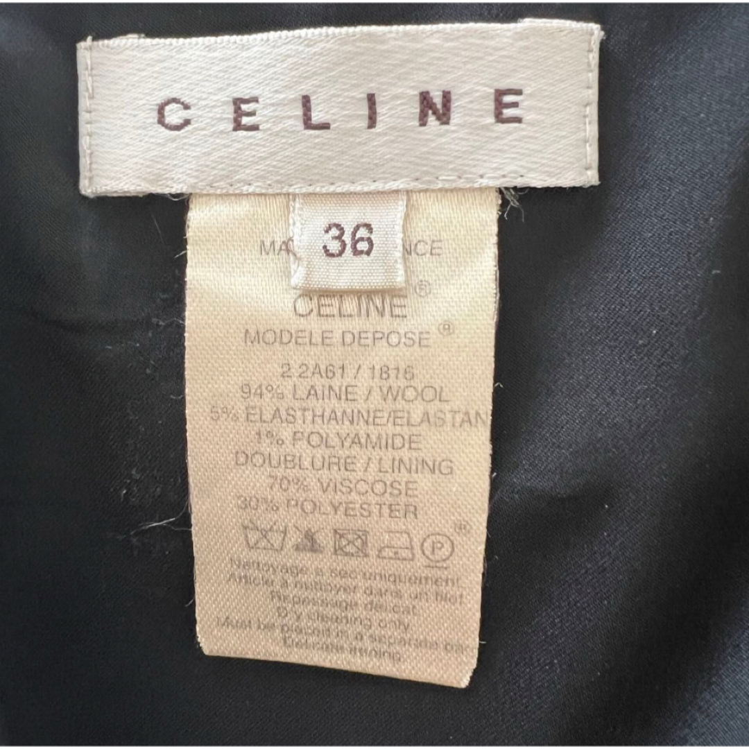 celine(セリーヌ)のスカート タイトスカート 黒　レディース　セリーヌ　CELINE ボトムス　 レディースのスカート(ひざ丈スカート)の商品写真