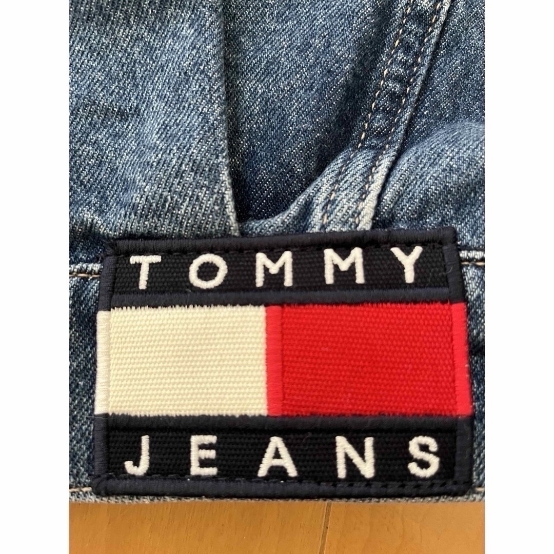 TOMMY JEANS(トミージーンズ)のtommy jeans オーバーサイズ　デニムジャケットXS レディースのジャケット/アウター(Gジャン/デニムジャケット)の商品写真