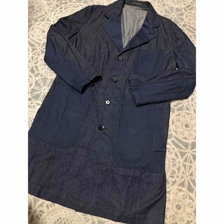 ヨウジヤマモトプールオム(Yohji Yamamoto POUR HOMME)のヨウジヤマモト プールオム HU-J69-045 ロングデニムカバーオール(その他)