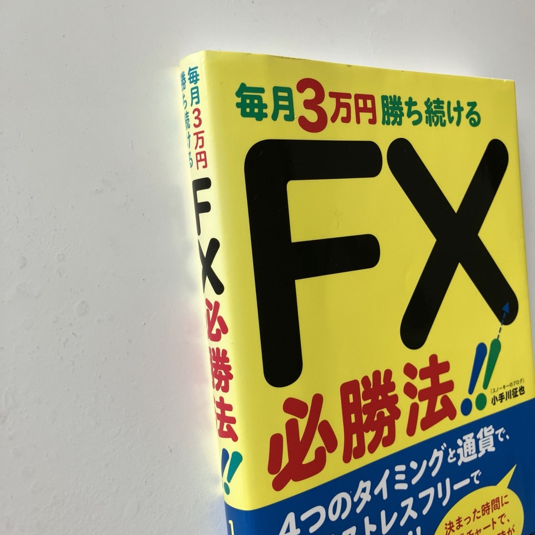 毎月３万円勝ち続けるＦＸ必勝法！！ エンタメ/ホビーの本(ビジネス/経済)の商品写真