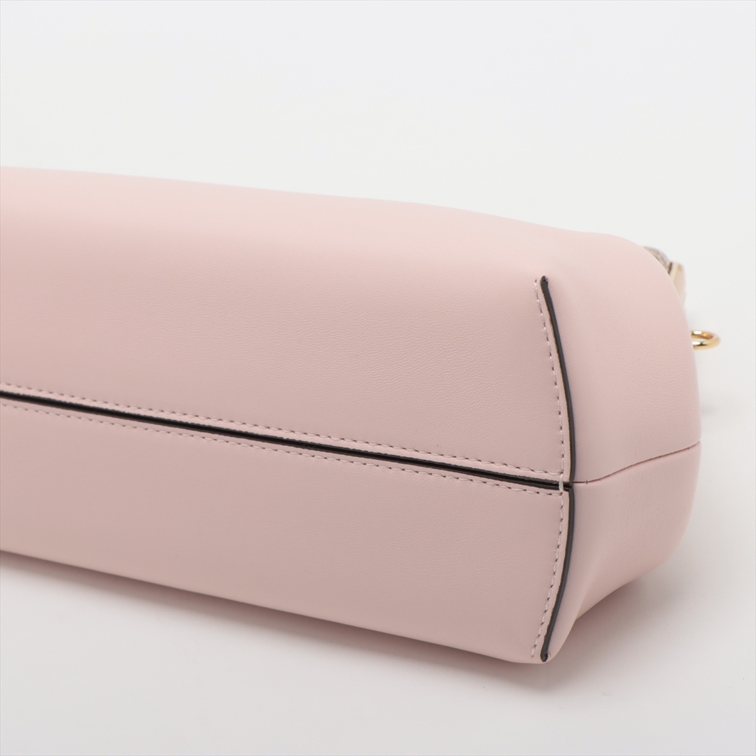 FENDI(フェンディ)のフェンディ ファースト レザー×パイソン  ピンク レディース ショルダー レディースのバッグ(ショルダーバッグ)の商品写真