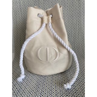 ディオール(Dior)の【Dior】ノベルティポーチ アイボリー 【新品未使用】(ポーチ)