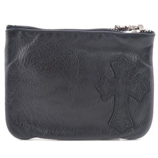 クロムハーツ(Chrome Hearts)のクロムハーツ CHROME HEARTS コインケース
 チェンジパース クロスパッチ ブラック(コインケース/小銭入れ)