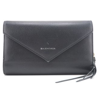 バレンシアガ(Balenciaga)のバレンシアガ BALENCIAGA 長財布
 ペーパーマニー 371661 ブラック(長財布)