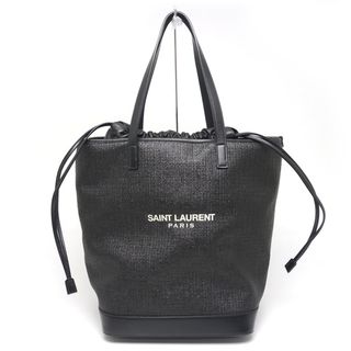 サンローラン(Saint Laurent)のサンローラン テディ トートバッグ 551595 黒 ブラック A4サイズ対応(トートバッグ)