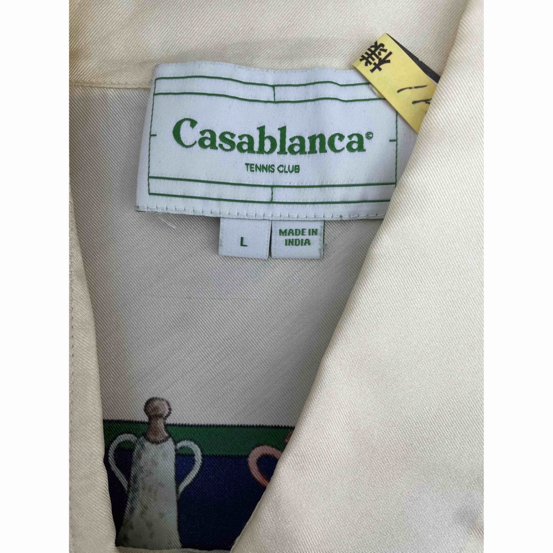 VERSACE(ヴェルサーチ)のCasablanca  カサブランカシルク柄シャツ　Y15 メンズのトップス(シャツ)の商品写真