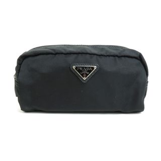 プラダ(PRADA)のプラダ PRADA 化粧ポーチ ポーチ ナイロン ブラック ユニセックス 1NA350 送料無料【中古】 r9933f(ポーチ)