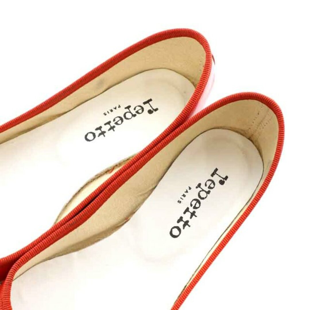 repetto(レペット)のレペット バレエシューズ フラットシューズ パンプス 36 22.7cm 赤 レディースの靴/シューズ(バレエシューズ)の商品写真