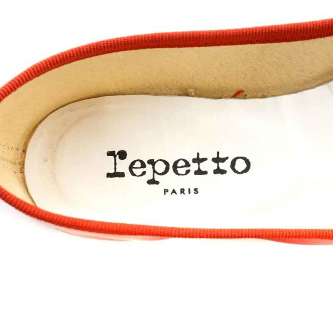 repetto(レペット)のレペット バレエシューズ フラットシューズ パンプス 36 22.7cm 赤 レディースの靴/シューズ(バレエシューズ)の商品写真