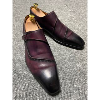 マグナーニ(MAGNANNI)の【美品】MAGNANNI マグナーニ 40 ダークパープル(その他)