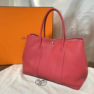 ★付属品完備 T刻印★HERMES バッグ ガーデンパーティ PM ネゴンダ(ハンドバッグ)