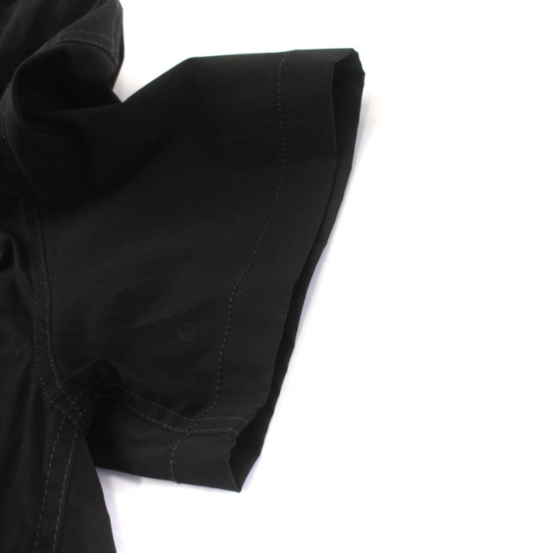 Bottega Veneta(ボッテガヴェネタ)のボッテガヴェネタ ハーフジップ ロングワンピース フレア 半袖 黒 699070 レディースのワンピース(ロングワンピース/マキシワンピース)の商品写真