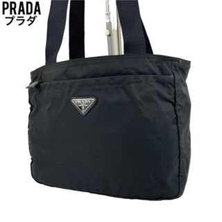 プラダ(PRADA)の✨良品　PRADA プラダ　トートバッグ　ブラック　黒　テーストナイロン　手提げ(トートバッグ)