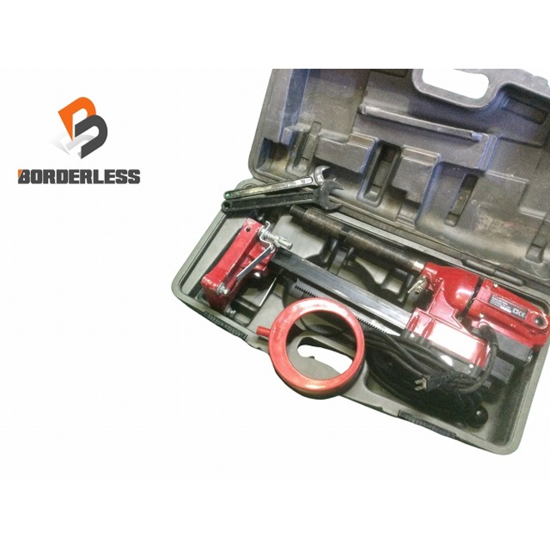 ☆中古品☆KSF 100V ダイヤモンドコアドリル KF-500E 台座+ ☆中古品☆KSF 100V ダイヤモンドコアドリル KF-500E 台座+