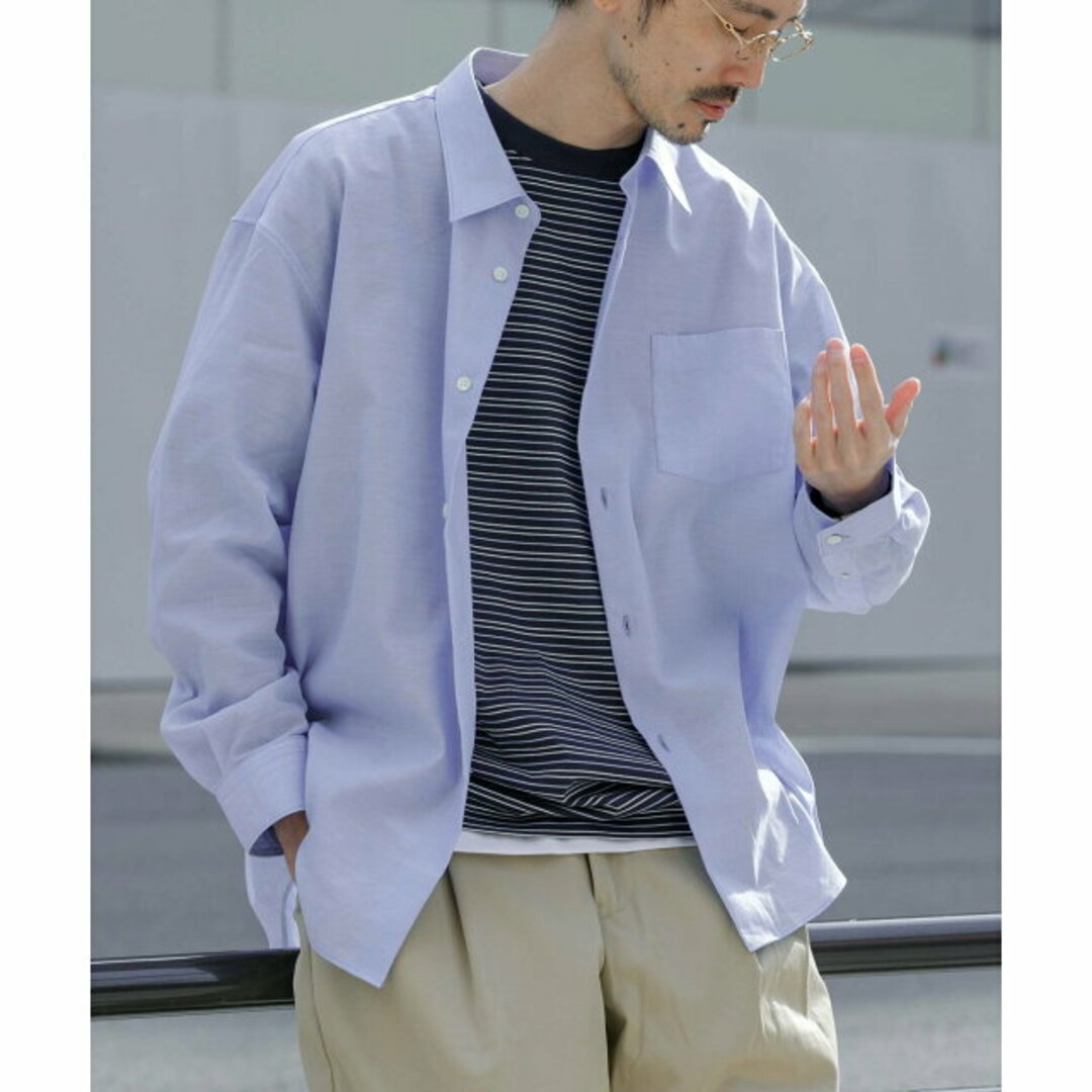 URBAN RESEARCH(アーバンリサーチ)の【WHITE】ALBINI LINEN OVER SHIRTS メンズのトップス(シャツ)の商品写真