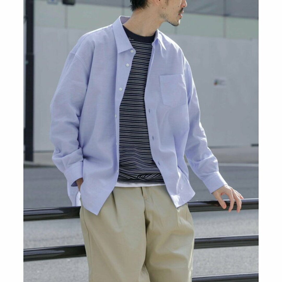 URBAN RESEARCH(アーバンリサーチ)の【WHITE】ALBINI LINEN OVER SHIRTS メンズのトップス(シャツ)の商品写真