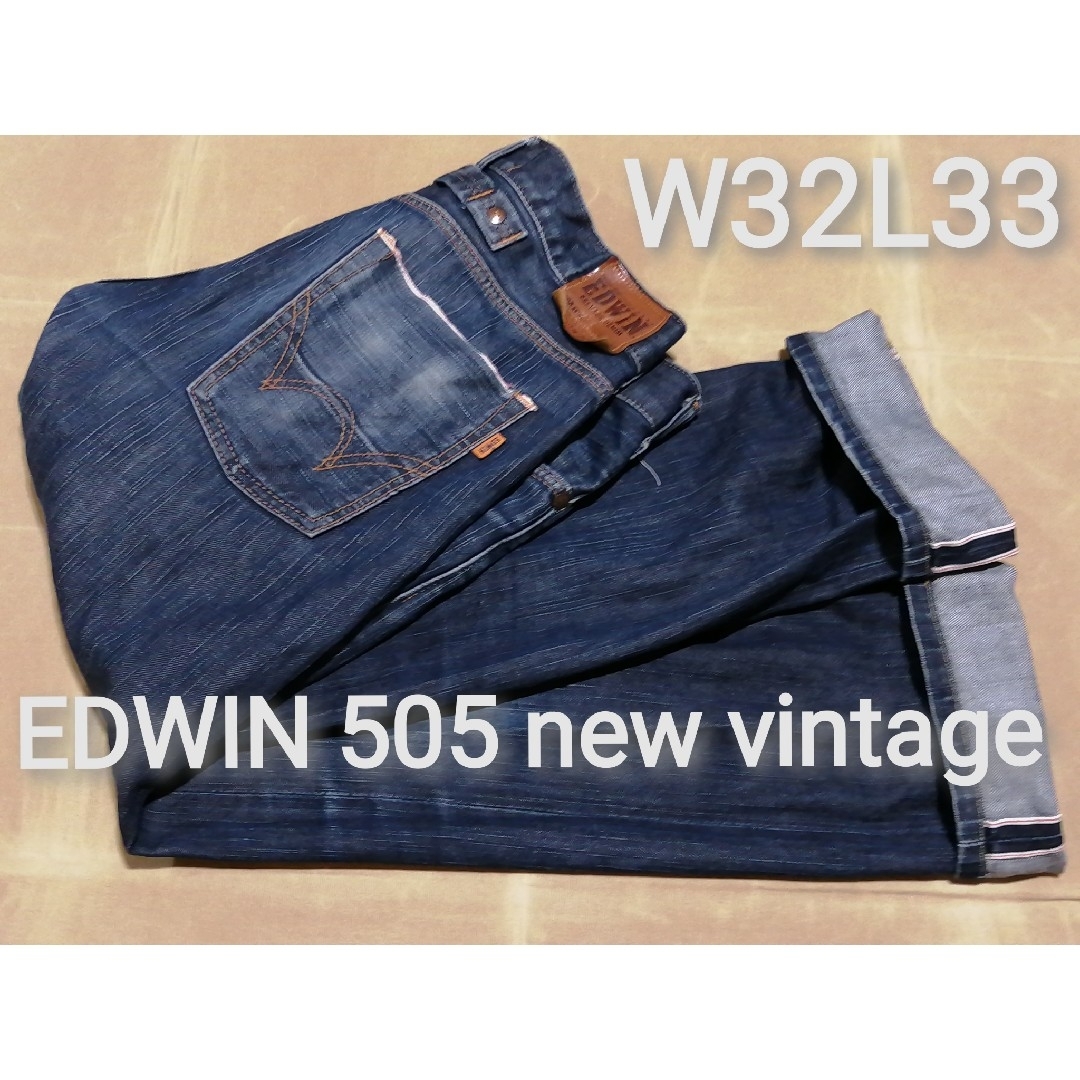 EDWIN(エドウィン)のEDWIN 503 new vintage　W32L33　ストレートジーンズ メンズのパンツ(デニム/ジーンズ)の商品写真