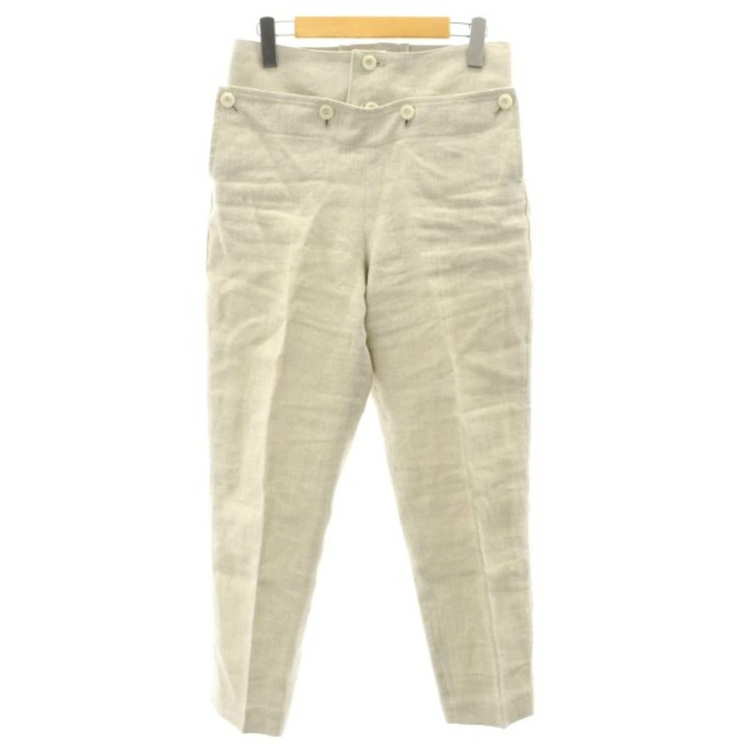 HYKE(ハイク)のHYKE LINEN MARINE CROPPED PANTS パンツ 麻 レディースのパンツ(その他)の商品写真