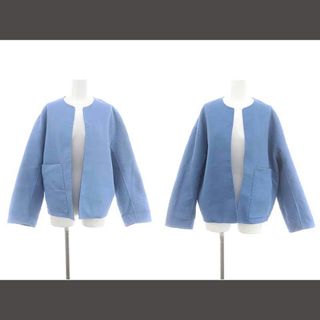 ルグラジック(LE GLAZIK)のルグラジック 23SS TCW COLLARLESS JACKET 36 S 青(その他)