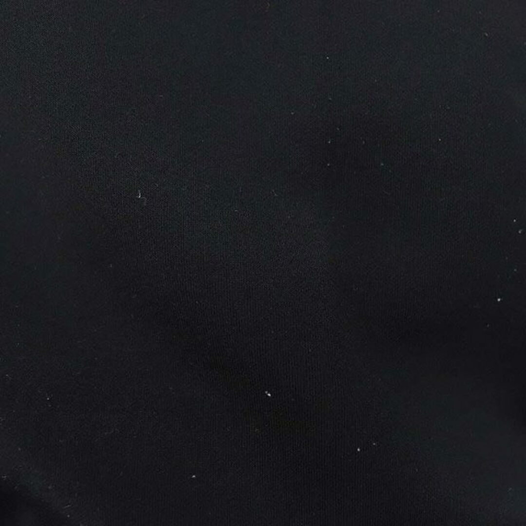 グレースクラス カルゼロゴ刺繍パーカー プルオーバー 長袖 36 S 黒 レディースのトップス(パーカー)の商品写真