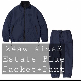 ENNOY NYLON PADDED PANTS （Estate Blue)パンツ