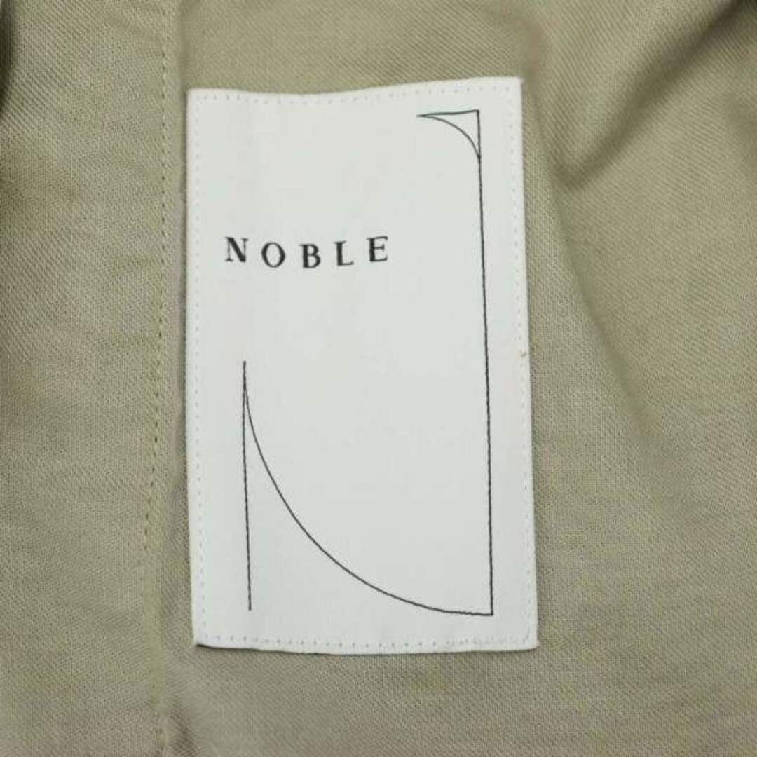 Noble(ノーブル)のノーブル 21AW トリプルクロスパフスリーブコート 付き 36 S ベージュ レディースのジャケット/アウター(その他)の商品写真