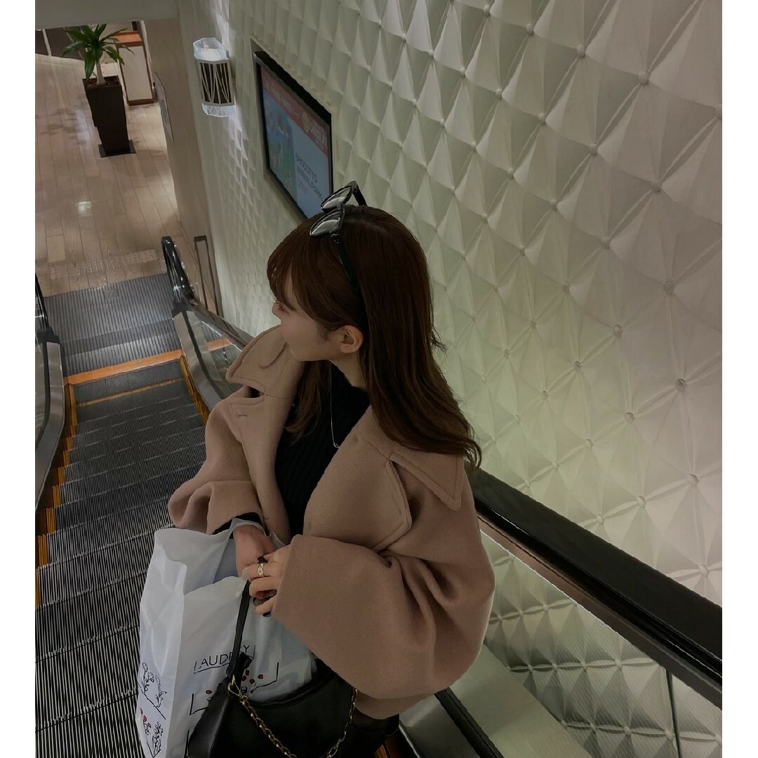 ZARA ZW COLLECTION オーバーサイズ ショートコート ZARA ZW COLLECTION オーバーサイズ ショートコート