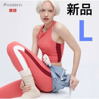 ユニクロ(UNIQLO)の新品　ユニクロ　jw Anderson コラボ　クロップドブラタンクトップ　L(タンクトップ)