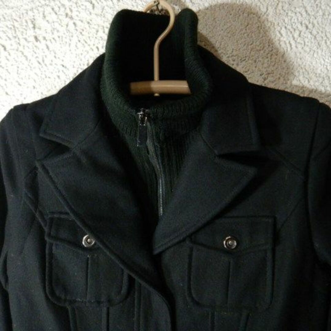 ZARA(ザラ)の8750　ザラ　ベーシック　レディース　デザイン　ジャケット　腰ベルト付き　 レディースのジャケット/アウター(その他)の商品写真