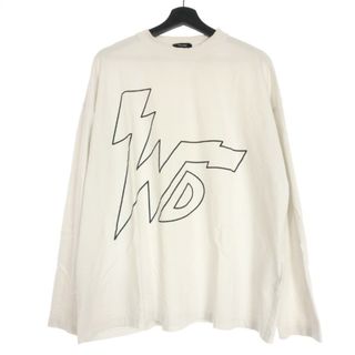 アザー(other)のウェルダン WE11DONE 22AW サンダーWDロゴ ロングスリーブTシャツ(Tシャツ/カットソー(七分/長袖))