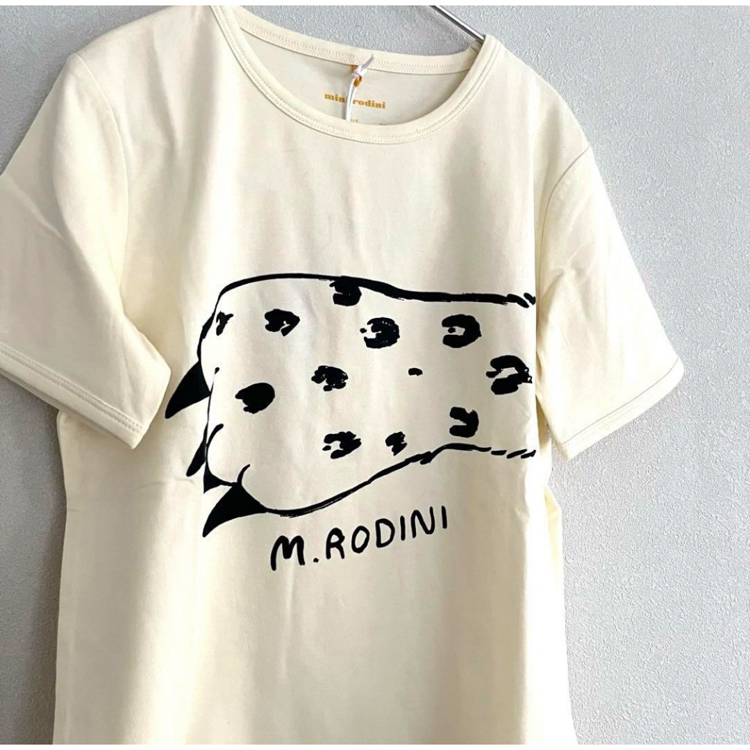 SHIPS KIDS(シップスキッズ)の【新品】mini rodini ミニロディーニ Tシャツ キリマンジャロ 140 キッズ/ベビー/マタニティのキッズ服男の子用(90cm~)(Tシャツ/カットソー)の商品写真