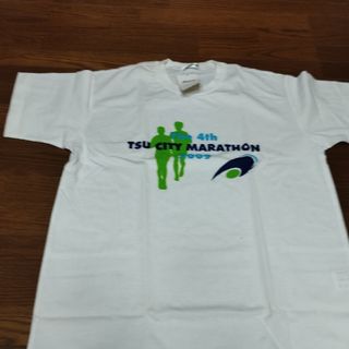 ミズノ(MIZUNO)の三重県津市　2009年津シティマラソン大会参加賞　Ｔシャツ　Ｌサイズ(ウェア)