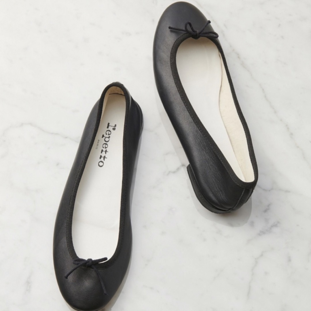 Repetto レペット バレエシューズ フラットシューズ パンプス 黒 Repetto レペット バレエシューズ フラットシューズ パンプス 黒