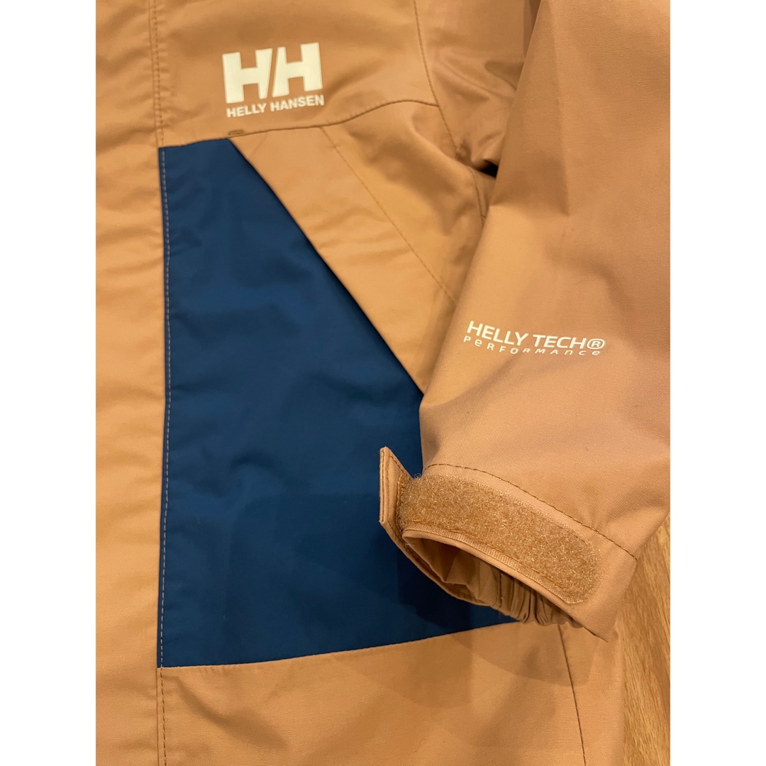 HELLY HANSEN(ヘリーハンセン)のヘリーハンセン　防水ジャケット　110 キッズ/ベビー/マタニティのキッズ服女の子用(90cm~)(ジャケット/上着)の商品写真