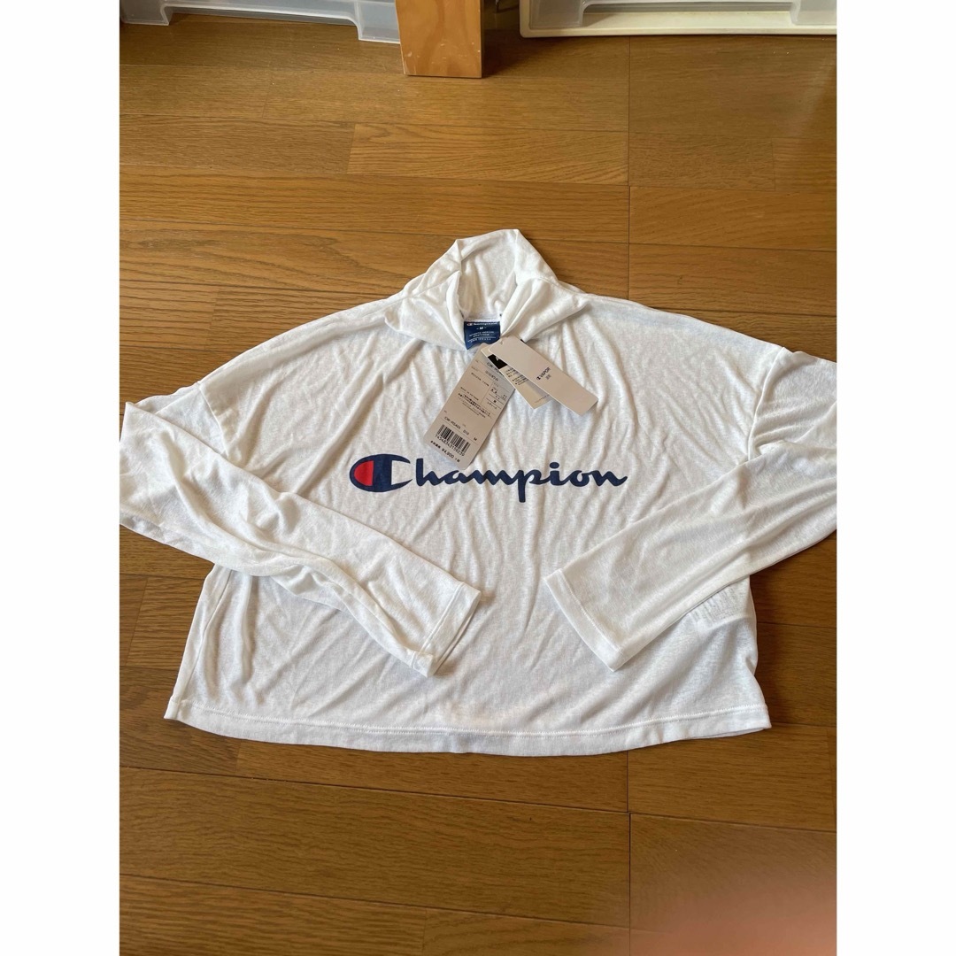 Champion(チャンピオン)の「新品」モックネック☆薄手トップス☆チャンピオン レディースのトップス(カットソー(長袖/七分))の商品写真