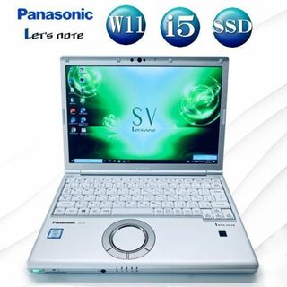 パナソニック(Panasonic)のレッツノート SV7 8世代 Win11 8GB NVMe 新品SSD512GB(ノートPC)