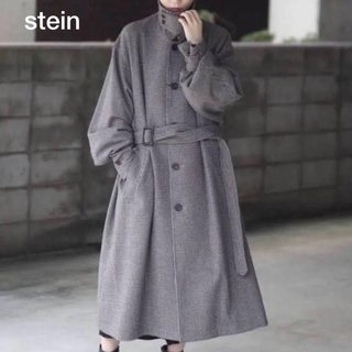 シュタイン(stein)のstein sleeve over foundation coat チェック(チェスターコート)