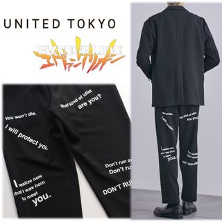 ユナイテッドトウキョウ(UNITED TOKYO)の《ユナイテッドトウキョウ×エヴァ》新品 テーパードパンツ 3(W80~84)(スラックス)