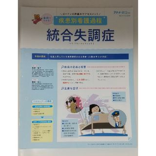 疾患別看護過程　統合失調症　プチナース　別冊　付録(健康/医学)