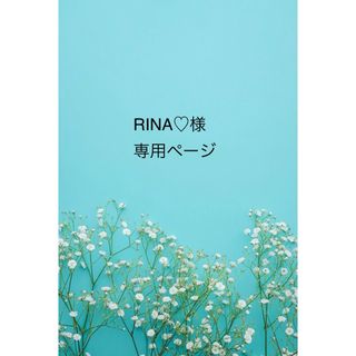 【RINA♡様】専用ページ(その他)