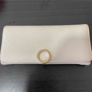 ブルガリ(BVLGARI)のBVLGARI 長財布 ホワイト ピンク (財布)