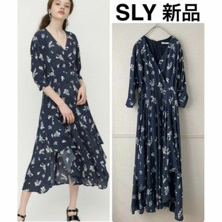 SLY GATHER SLEEVE ワンピース クリスマス　デート服　大人