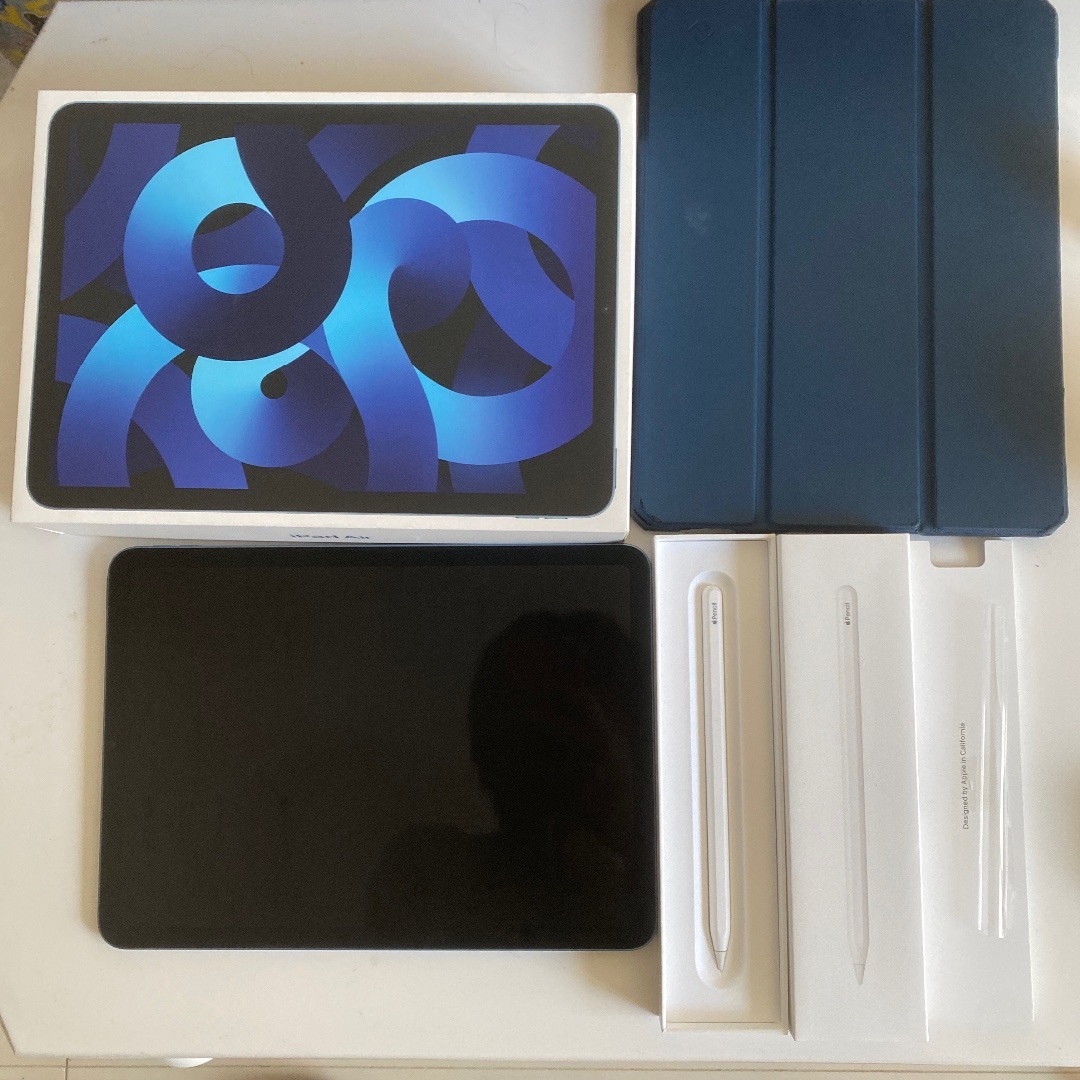iPad - iPad Air5 Wi-Fi 64GB Apple Pencil2 ケース付き
