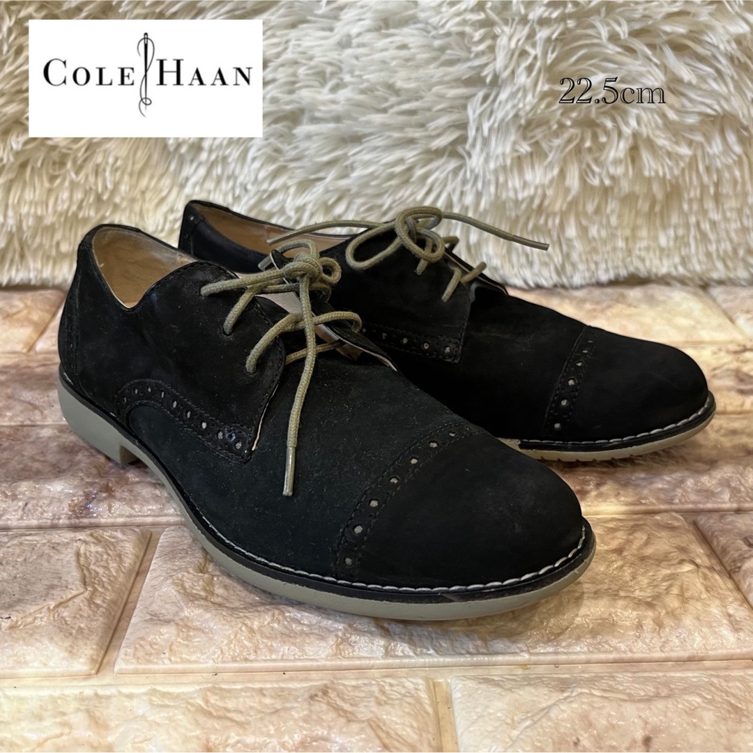 Cole Haan - コールハーン スエード レースアップシューズ 22.5cmの